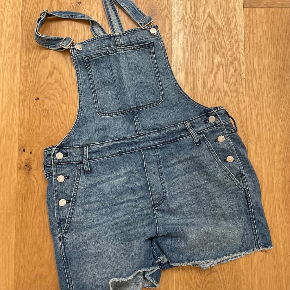 Madewell Denim Shorts Overalls